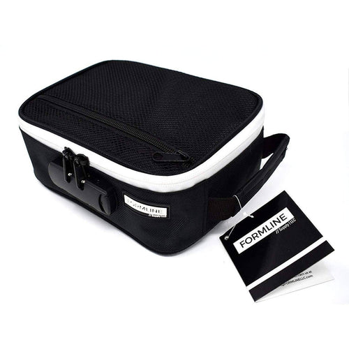 Smell Proof Case / Bag with Combination Lock (8 x 6 x 3 Inches)