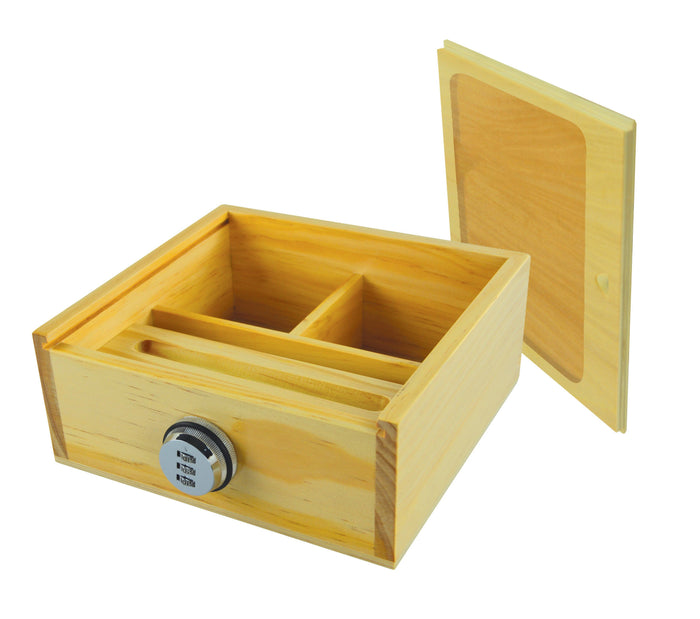 SMOKEZILLA LARGE WOOD TREASURE BOX