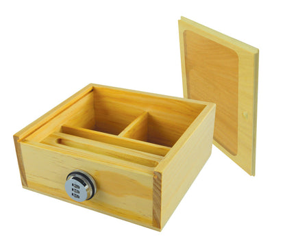 SMOKEZILLA LARGE WOOD TREASURE BOX