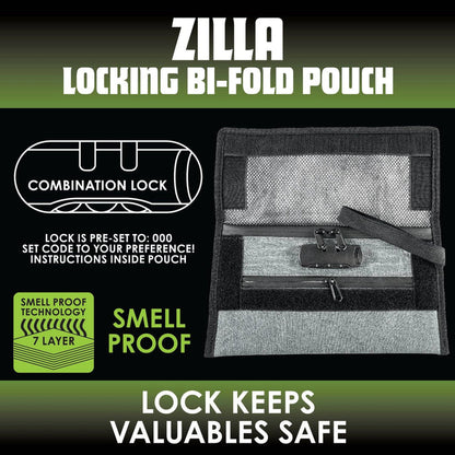 SMOKEZILLA STASH FLAT LOCKING BAG