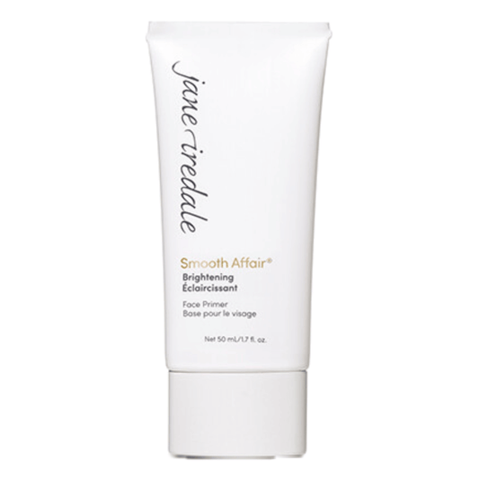 Tube of Jane Iredaale Smooth Affair Primer & Brightener 50 mL