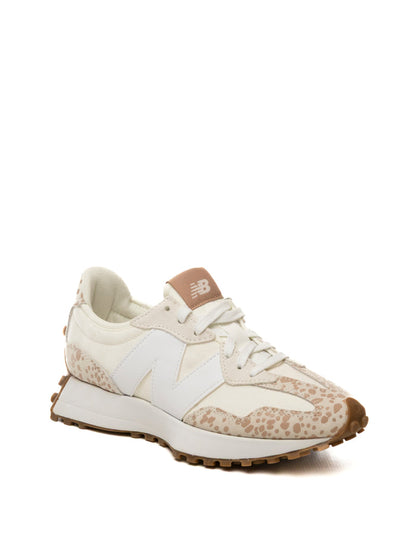 NEW BALANCE Sneaker 327 bianco/animalier 327 D 47W-SEA SALT