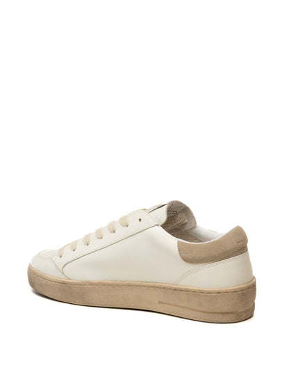 AMA BRAND DELUXE Sneaker slam bianco/beige SLAM U 4543-BIA/BEIGE