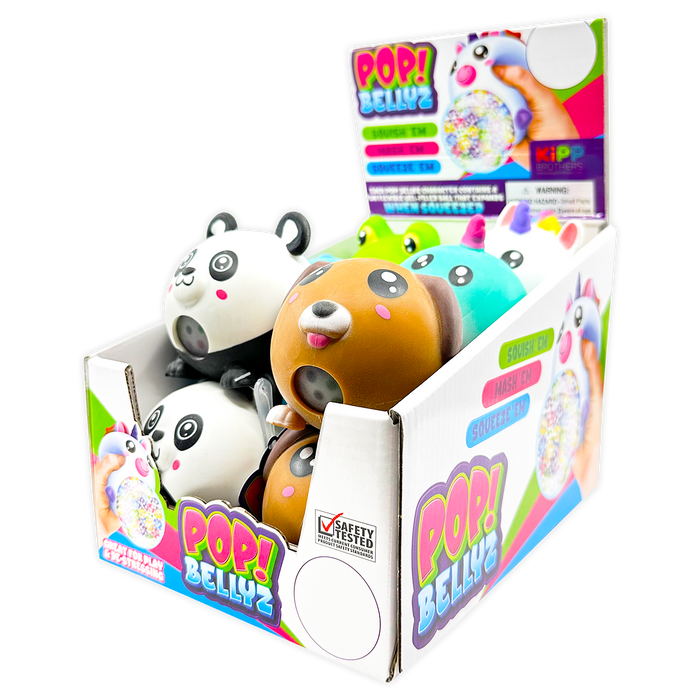 So Much Fun! Pop Bellyz Plush Squeeze Toy