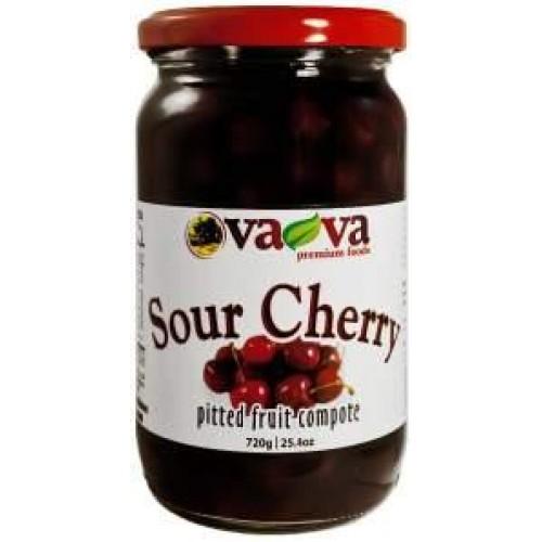 pitted sour cherries in light syrup