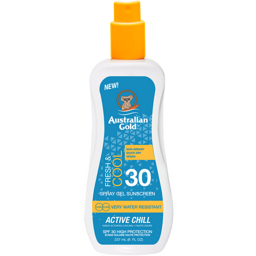 SPF 30 Active Chill Spray Gel