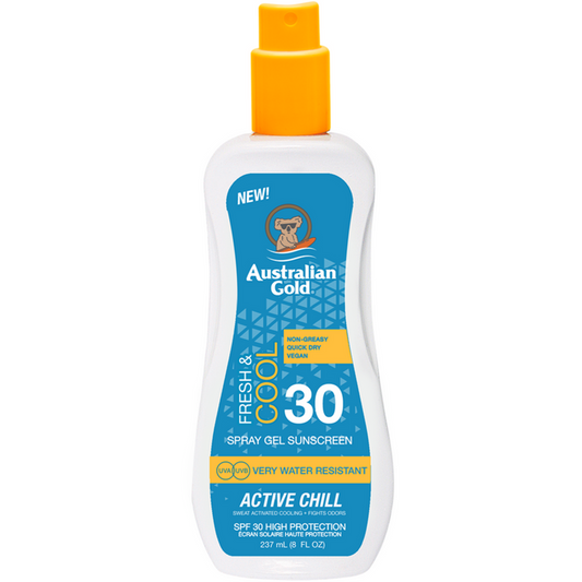 SPF 30 Active Chill Spray Gel