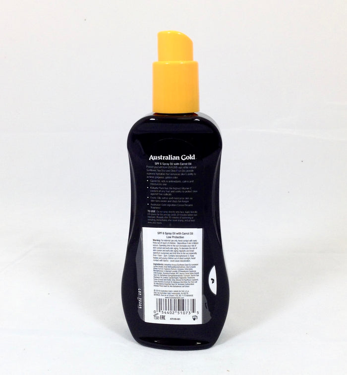 SPF 6 Spray Carrot Oil