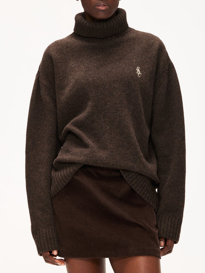 Sporty & Rich SRC Wool Turtleneck