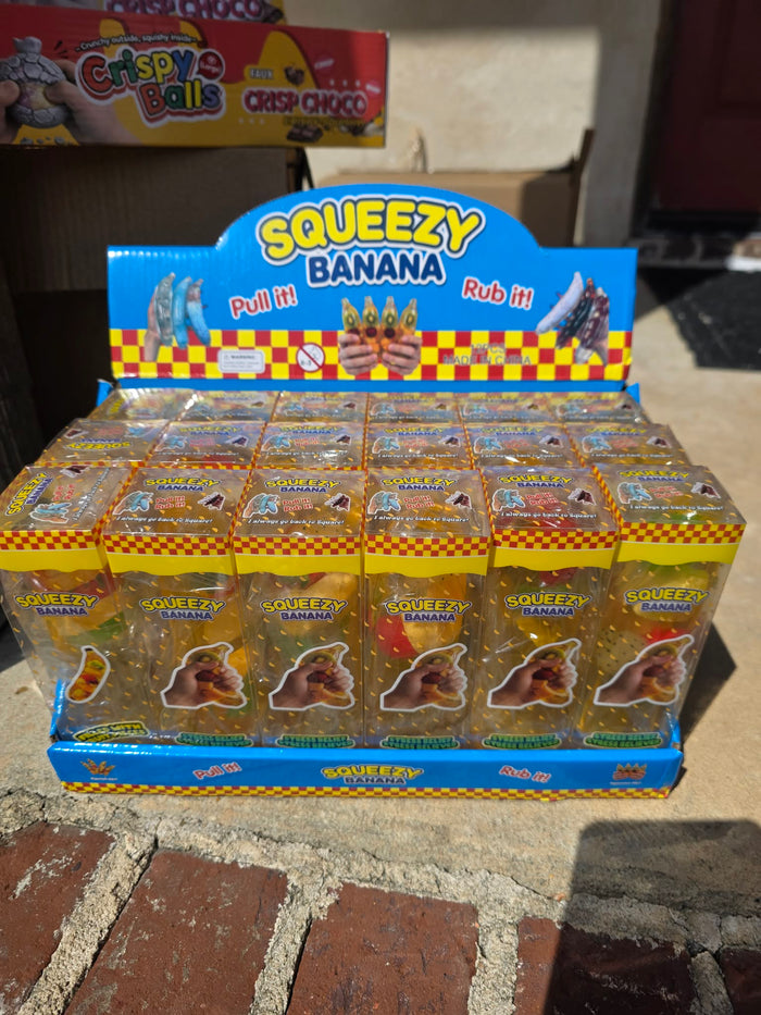 Squeeze Filled Banana