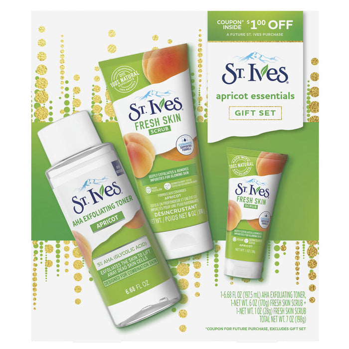 St Ives Apricot Essentials Gift Set Fresh Skin