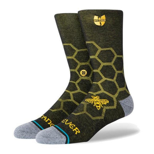 Stance Sock Hive Crew Wu-Tang Black