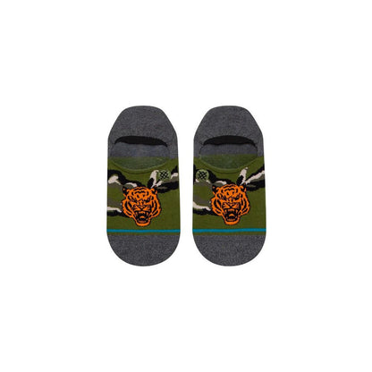Stance Sock No Show Big Cat Green