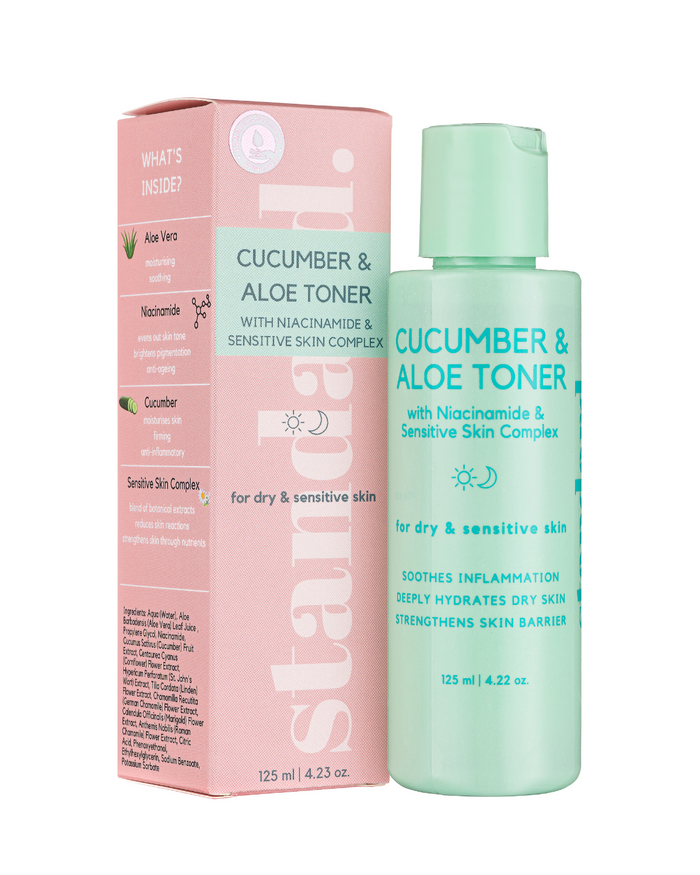Standard Beauty - Aloe & Cucumber Toner with Sensitive Skin Complex
