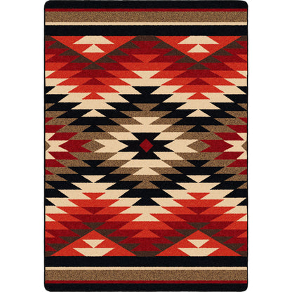 Image of an area rug, Starburst - Original