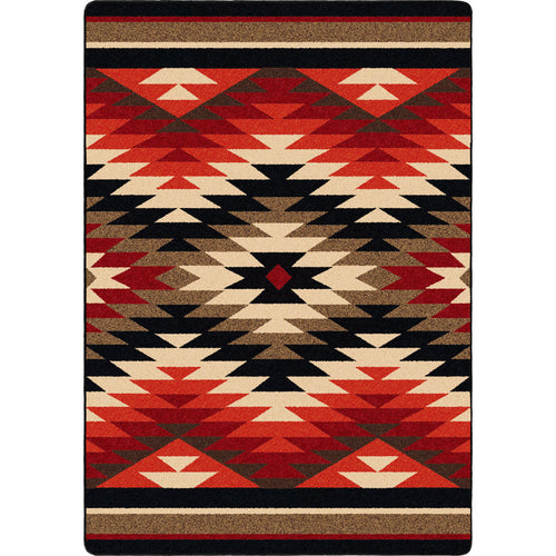 Image of an area rug, Starburst - Original
