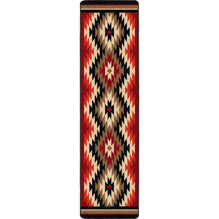 Image of an area rug, Starburst - Original