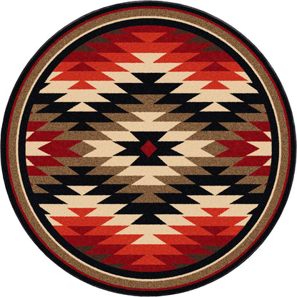 Image of an area rug, Starburst - Original