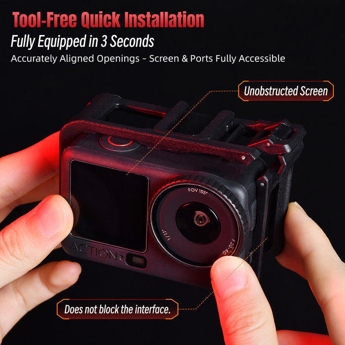 STARTRC Osmo Action 6 Plastic Camera Cage