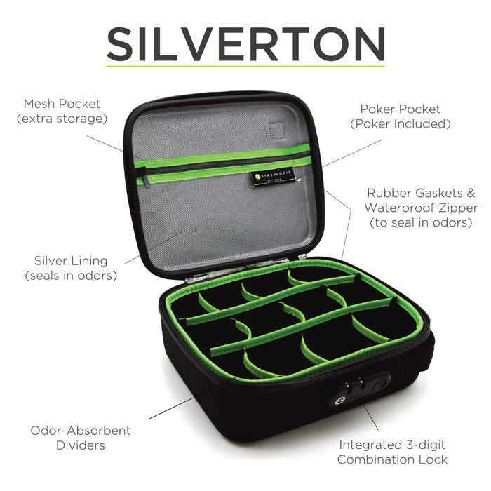 StashLogix - Silverton: Black / Small