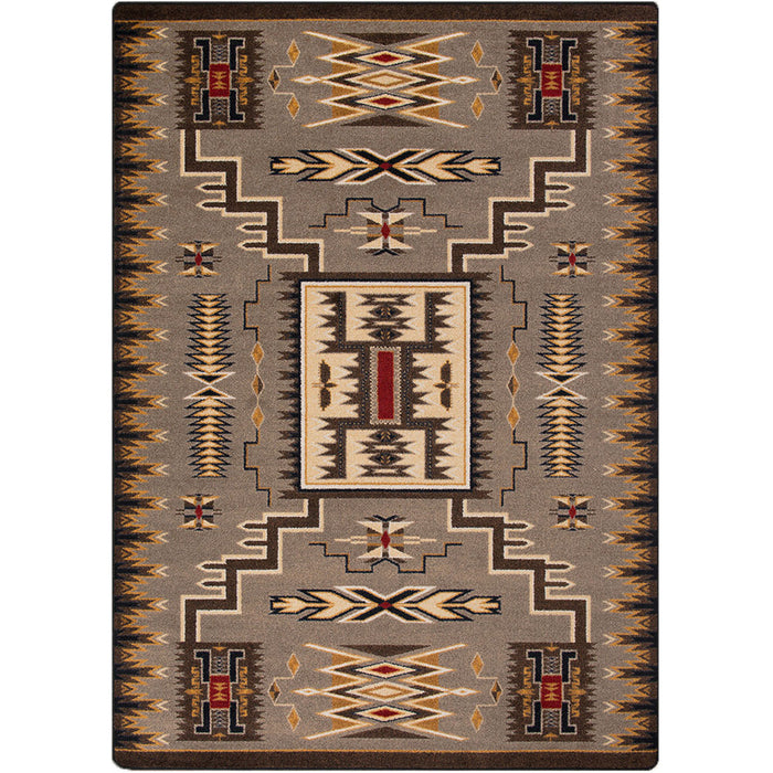Image of an area rug, Storm Catcher - Chestnut