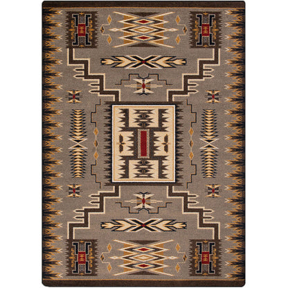 Image of an area rug, Storm Catcher - Chestnut