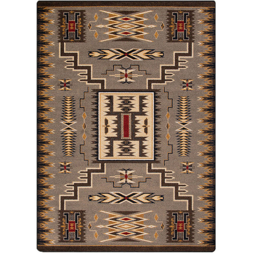 Image of an area rug, Storm Catcher - Chestnut
