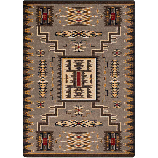 Image of an area rug, Storm Catcher - Chestnut