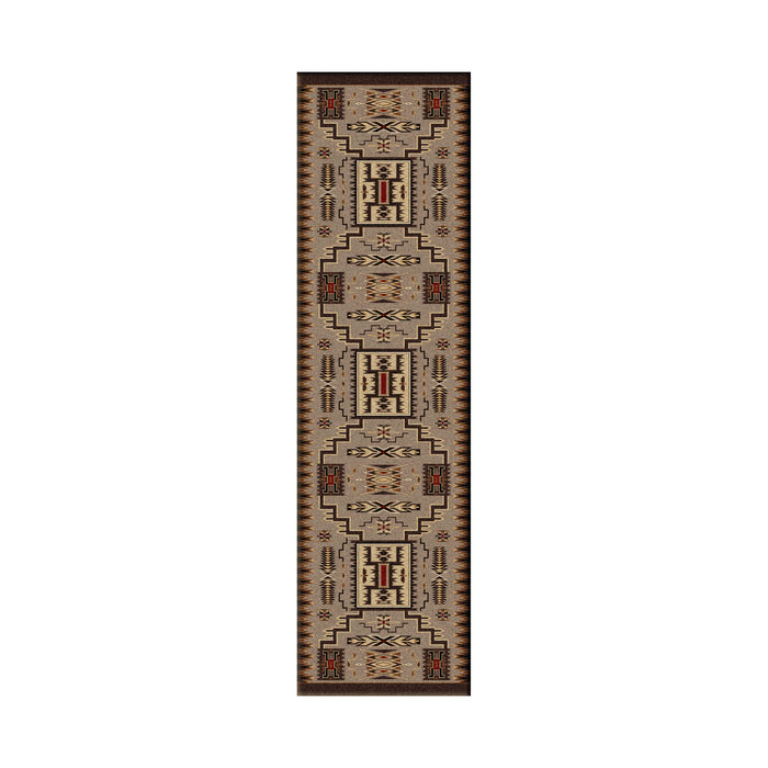 Image of an area rug, Storm Catcher - Chestnut