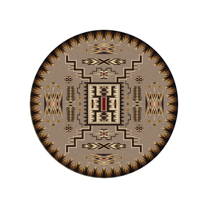 Image of an area rug, Storm Catcher - Chestnut