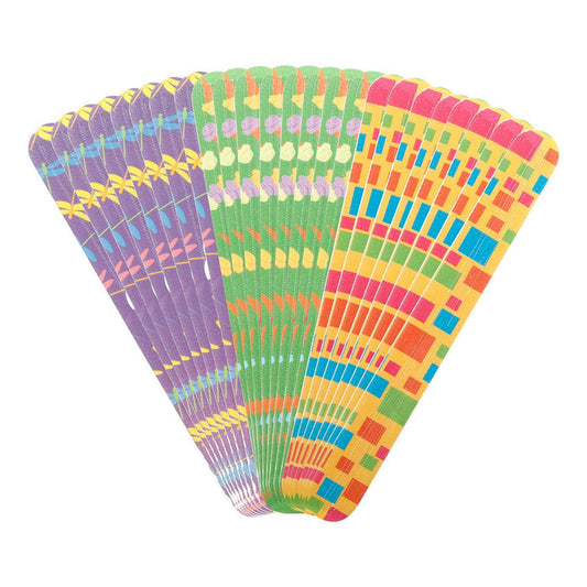 Studio 35 Beauty Printed Salon Nail Boards 24 Pcs - ikatehouse