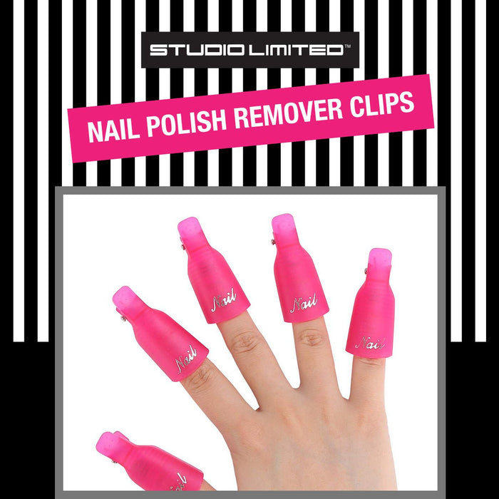 Studio Limited Nail Polish Remover Clips - ikatehouse