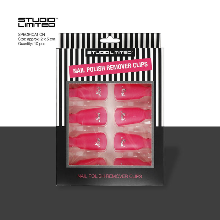 Studio Limited Nail Polish Remover Clips - ikatehouse