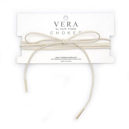 Suede Wrapping Choker Necklace