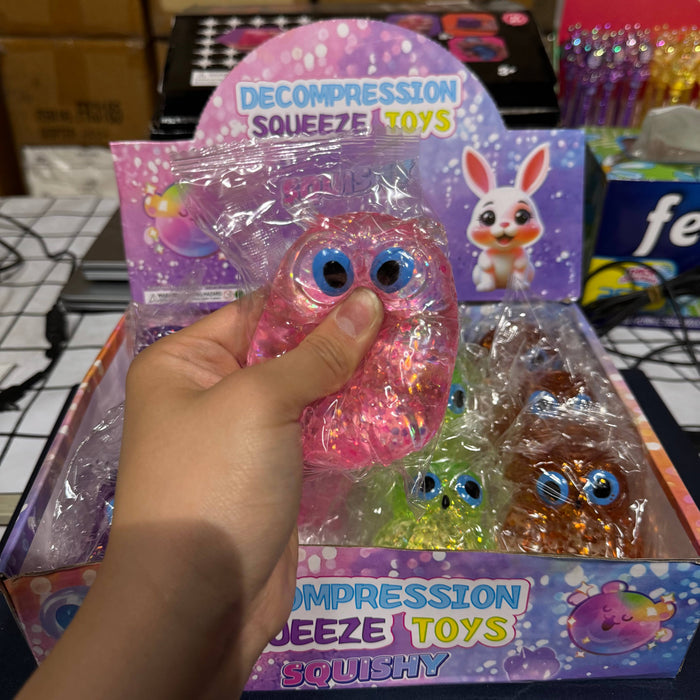 Sugar Squeeze Glitter Owl