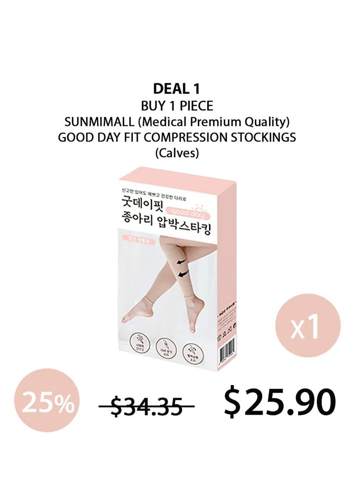 (BUY 1) SUNMIMALL GOOD DAY FIT CALF