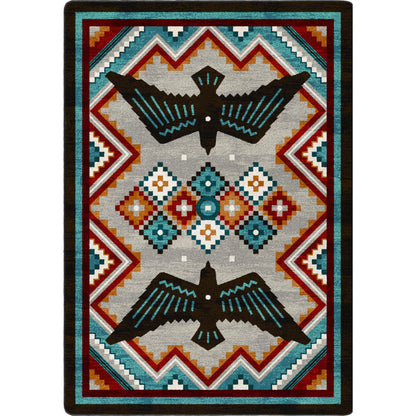 Image of an area rug, Sunset Dance OKA - Electric