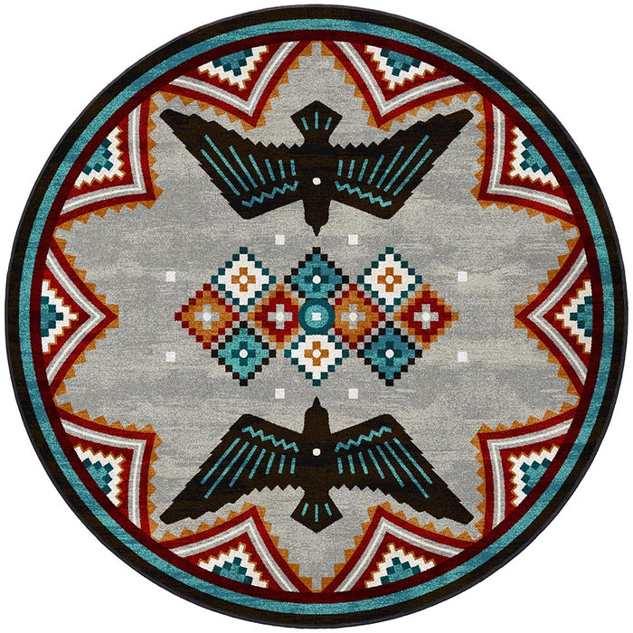 Image of an area rug, Sunset Dance OKA - Electric