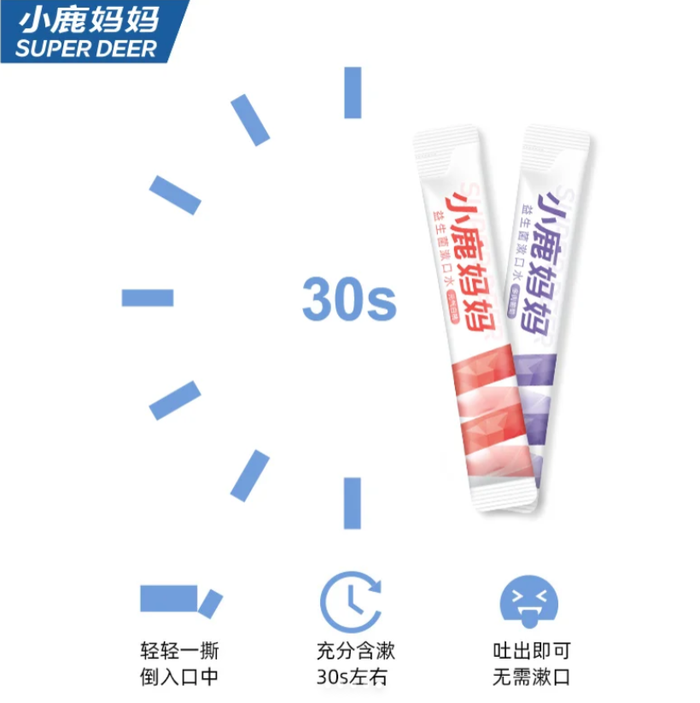 SUPER DEER Probiotic Mouthwash 12ml*20pcs