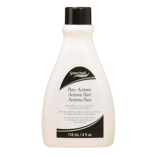 Supernail Pure Acetone Nail Polish Remover 4oz/ 118ml