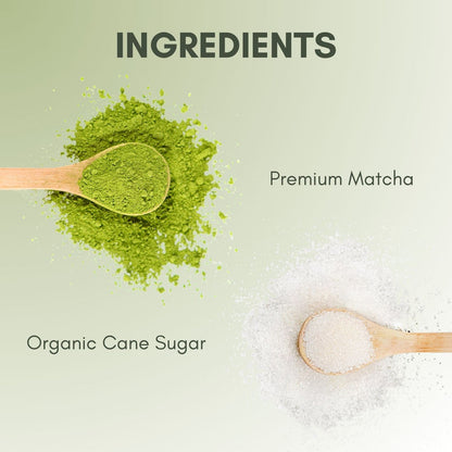 An Ingredient list for Sweet Matcha Original.