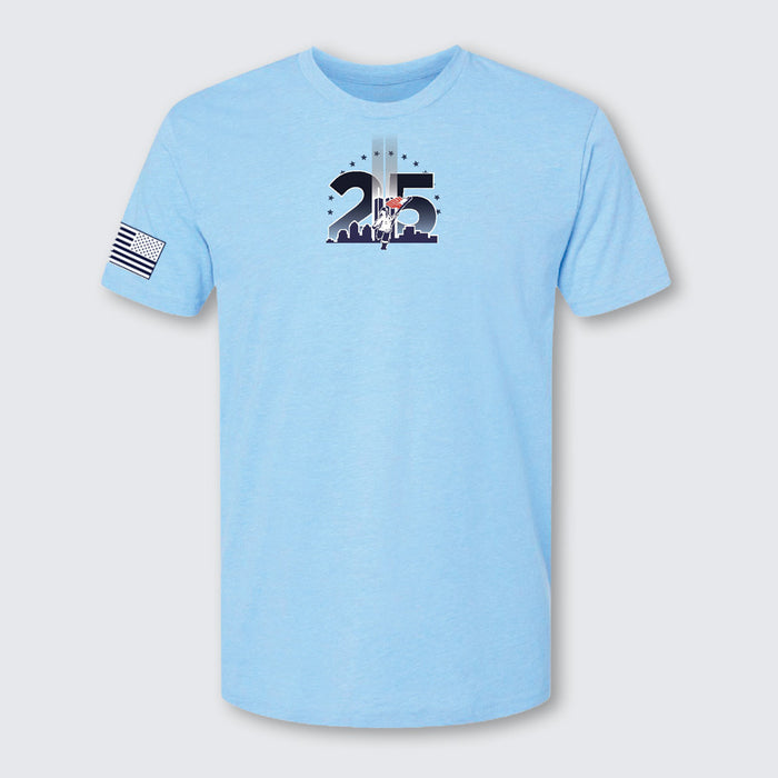 T2T 25th Anniversary Steel Across America – Unisex (Sky)