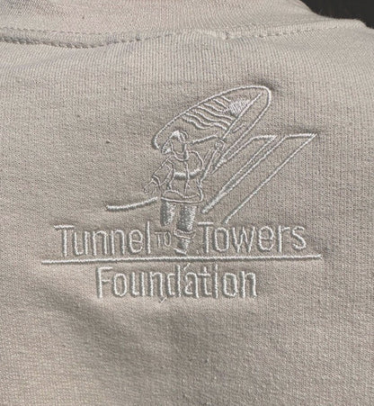 T2T Embroidered Lounge Essentials Sweatshirt – Unisex (Sand)