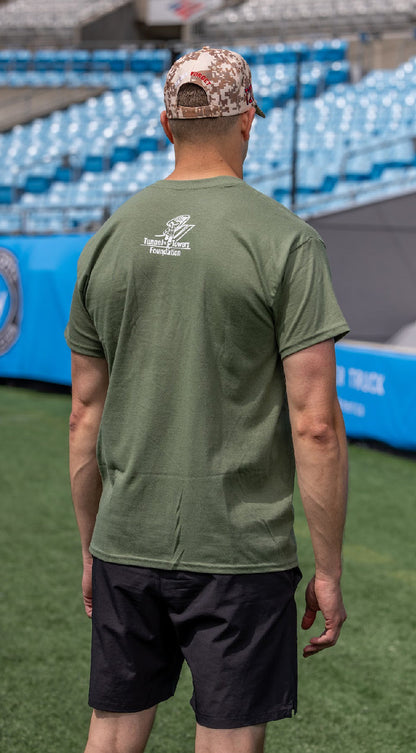 T2T Patriot Tee (Heather Military Green)