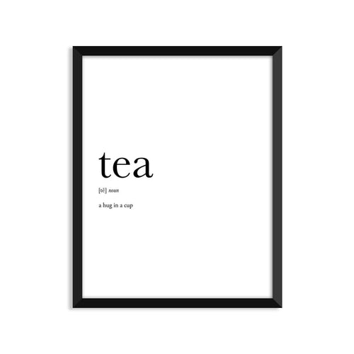 Tea Definition Everyday Card