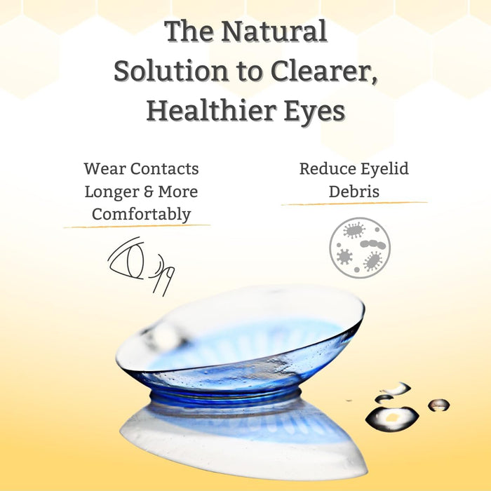 TearRestore NeutraWipe ECO™ Manuka Honey Eyelid Wipes