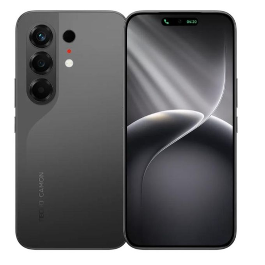 Tecno Camon 50 - 6.78" AMOLED 8GB+256GB 50MP 6150mAh | Moon Shadow Black