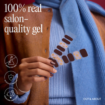 The Art of Everyday AW26 Collection Gel Nail Wraps x 5