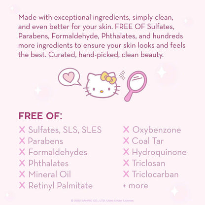 The Creme Shop Hello Kitty 24/7 Hydration Lock Lightweight Moisturizer 3.38oz/100ml