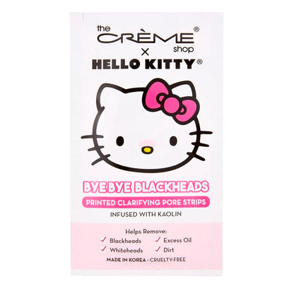 The Creme Shop Hello Kitty Bye Bye Blackheads Pore Strips 6pcs